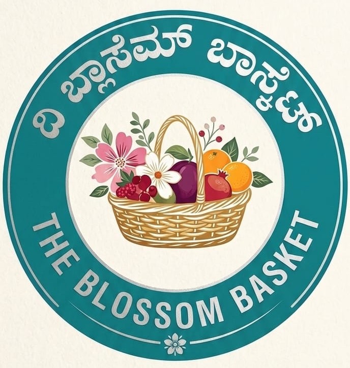 The Blossom Basket's Nehru Road logo
